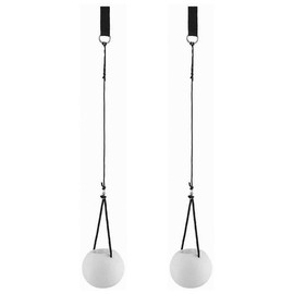 Namvo 2 Pack LED Throwing Balls, Rainbow Juggling Balls for Professional Belly Dance Level Hand Props