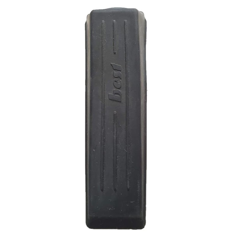 Pack of 2 Deluxe Heavy Duty Premium Non-Slip Rubber Door