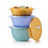 Tupperware Essentials Store, Serve & Go Large 3 Piece Bowl