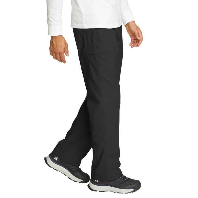 Eddie Bauer Men’s Water-Repellent Two Way Stretch Tech Pant, Black