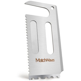 Matchwaves Grill Scraper, Stainless Steel Grill Grate Cleaner for Traeger Grills