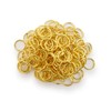 WEBandBUY Jump Rings 8 mm Diameter Gold 15 g Approx.