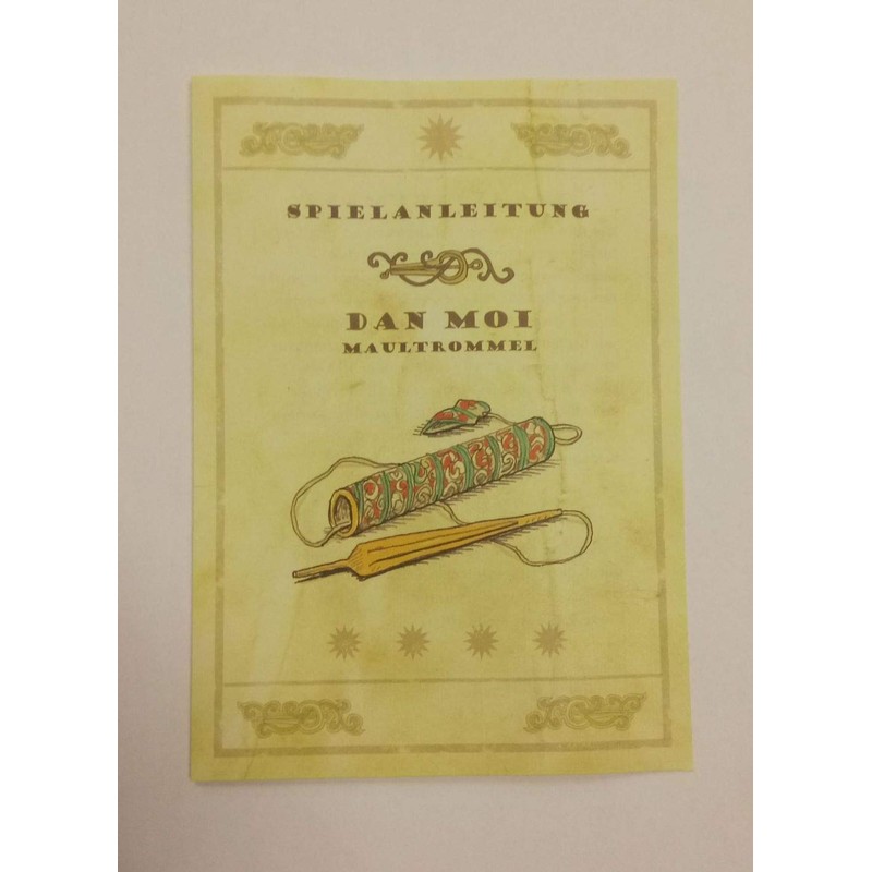 mysevendo Dan Moi 's Harp from Vietnam Precise Fine Brass