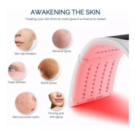 ForeverLily Máquina Facial De Luz Led Para Cuidado De La Piel 7 Colores