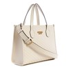 GUESS Silvana Double Compartment Tote, Bone