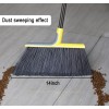 Kefanta Indoor Outdoor Angled Broom with Adjustable Handle for Housekeeping