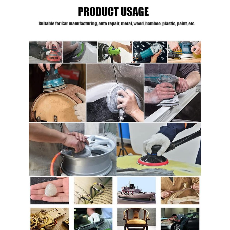 20ps 74-80 mm Mix Grit Set Water Sanding Sandpaper 3