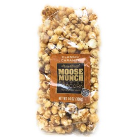 Harry & David, Moose Munch Gourmet Popcorn, Classic Caramel with Almonds Cashew Nuts (14 Oz)