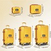 UUH Expandable Luggage Sets 9pcs/8pcs/7pcs/4pcs/3pcs Suitcase Sets With Water-Proof and