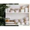 ONEMORE Ramekins with Lids, 12 oz Ceramic Small Casserole Dish