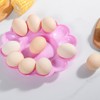 DEARMAMY 3Pcs Easter Egg Plates: Deviled Egg Dishes - 9.4Inches