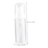 LABRIMP 4pcs Pet Foaming Bottle Bubble Maker Pump Bottles for