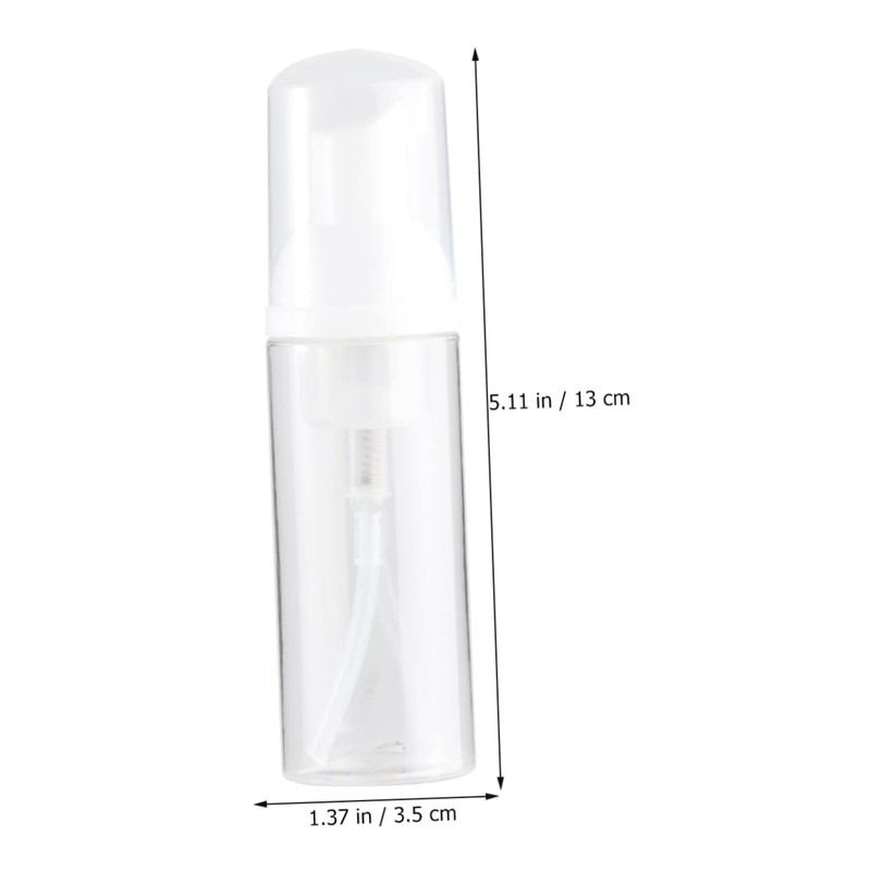 LABRIMP 4pcs Pet Foaming Bottle Bubble Maker Pump Bottles for