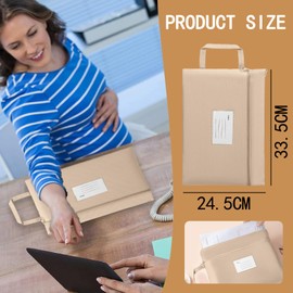 ZWWOGE Maternity Log for Felt Protective Cover with Compartments, Mother Child Passport Covers, Maternity Log Protective Cover for Storing Ultrasound Picture, Vaccination Certificate, Insurance Card