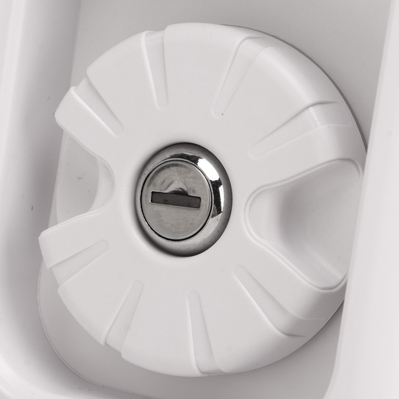 RV Gravity Fresh Water Fill Hatch Inlet with Keys Square
