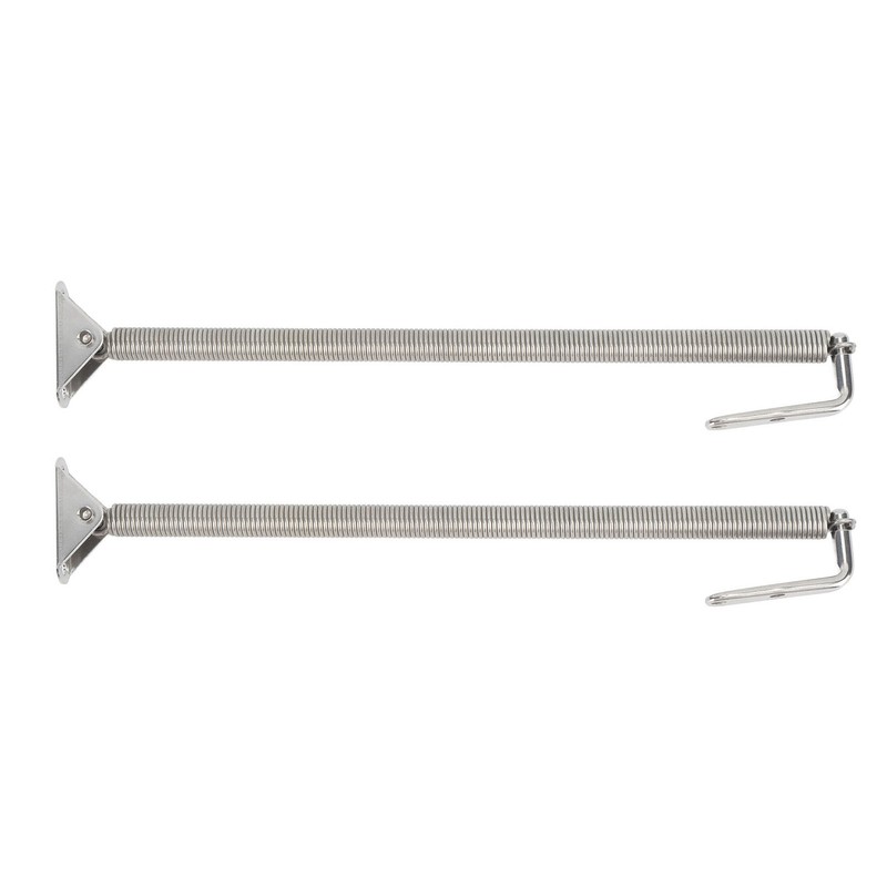 2 Pcs Boat Hatch Support Spring Stainless Steel Adjuster Porthole
