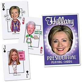 Parody Productions Hillary Presidential Playing Cards