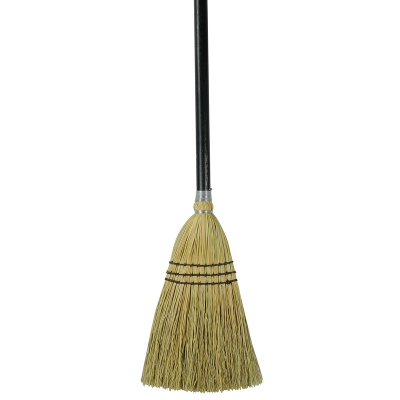 Rubbermaid Commercial Products Lobby Straw/Corn Broom Brown 38-Inch Indoor/Outdoor Broom
