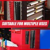 8Pcs Magnetic Socket Organizer Set, 1/2", 1/4" and 3/8" SAE