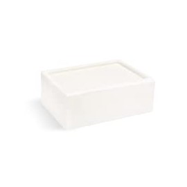 Crafter's Choice Detergent Free Coconut Milk, 23LB Melt & Pour Soap Base, Opaque/White