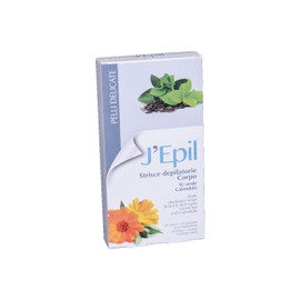 J'EPIL Hair Removal Strips Green Tea Calendula