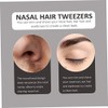 1 Set Nose Hair Trimmer Precision Tweezers for Nose Ear