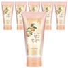 LG Household & Health Care Apricot Scrub & Cleansing Foam, 120g, 6 pieces / LG생활건강 살구 스크럽 앤 클렌징 폼, 120g, 6개