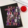 2 Sheets Cute 3D Sanitary Pad Nail Art Stickers (Dark
