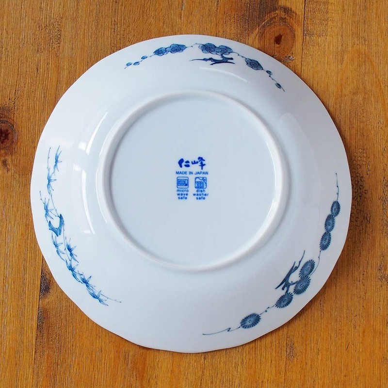 AWASOME AWASOME Tortoise Pine Crest 8.0 Deep Plate, Blue