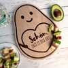 H:) PPYlife Wooden Board "Avocado" | Board in Avocado Shape,