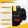 M MATI Left Handlebar Start Stop Headlight Switch for Suzuki