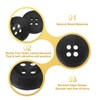 PATIKIL Wooden Buttons 8/9 Inch (23mm), 50 Pcs Wood Sewing