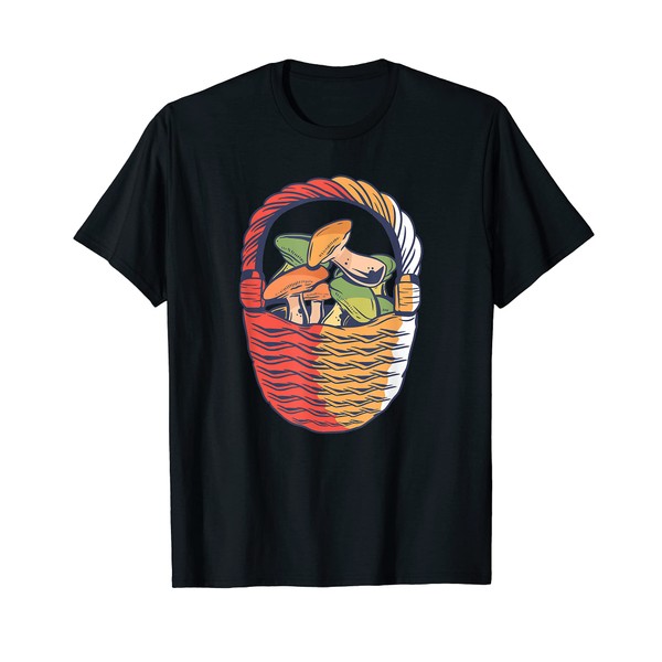 Mushroom Basket T-Shirt