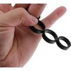 MOMOMAGE Black Strong Magnetic Magic PK Ring Magnet Coin Magic