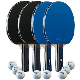 JP WinLook Ping Pong Paddles Sets - Portable Table Tennis Paddle Set with Ping Pong Paddles Professional Case & Ping Pong Balls - Premium Table Tennis Racket Player Set for Indoor & Outdoor Games