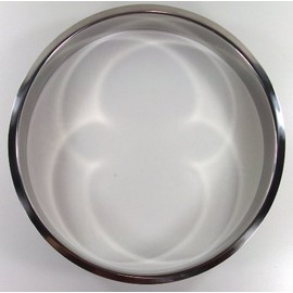 Polished Stainless Steel 12" x 2" Trash Grommet… (1)