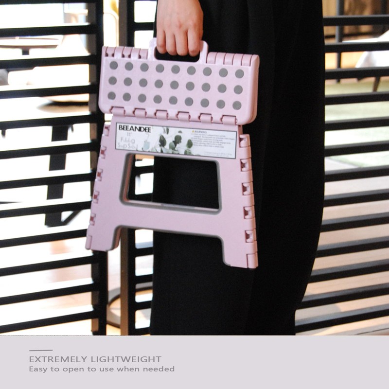 Foldable Step Stool Sturdy Safe Enough - Holds up to