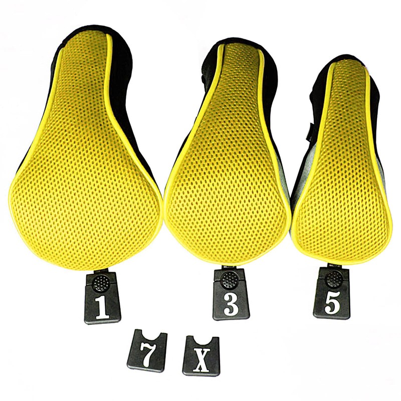 Andux Golf 460cc Driver Fairway Wood Club Head Covers 3pcs/Set