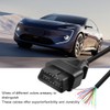 XMSJSIY OBD OBD2 - Cable de extensión OBD-II, conector macho