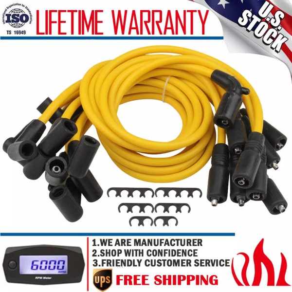 Precision Auto Labs 8mm Spark Plug Wire Set For Express