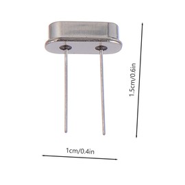 Operitacx 100Pcs Quartz Crystal Oscillator Hc Passive Resonator for Electronics Timing Durable Filter for Tv and Various Devices