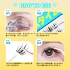 Chaichi Time False Eyelashes, Partial False Eyelashes, Natural Bunch, 18