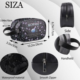 WSNANG The Alchemist Social Club Gifts Romantasy Book Inspired Waterproof Makeup Bag Bookish Merch (Alchemist Bag CA)