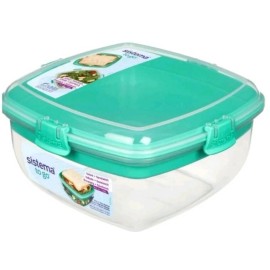 SISTEMA Salad and Sandwich TO GO - Aqua New