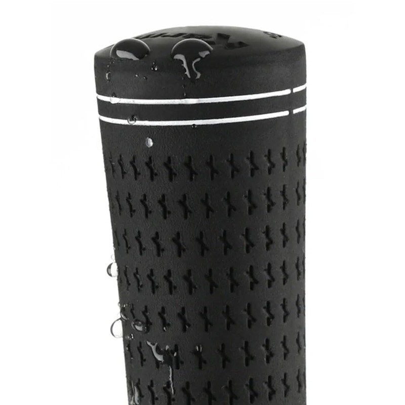 Karma Velour Jumbo Golf Club Grips for Men, Black +1/16"