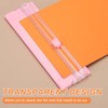 PATIKIL Paper Cutter Trimmer, A4 Straight Small Portable Paper Slide