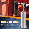 EVRBUL Upgraded Stainless Steel Trailer Jack Electric Drill Adapter with