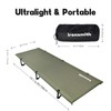 Camping Cot, Portable Camping Bed for Adults Children,Ironsmith Foldable Sleeping
