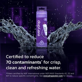 everydrop by Whirlpool Ice and Water Refrigerator Filter 1, EDR1RXD1, Single-Pack