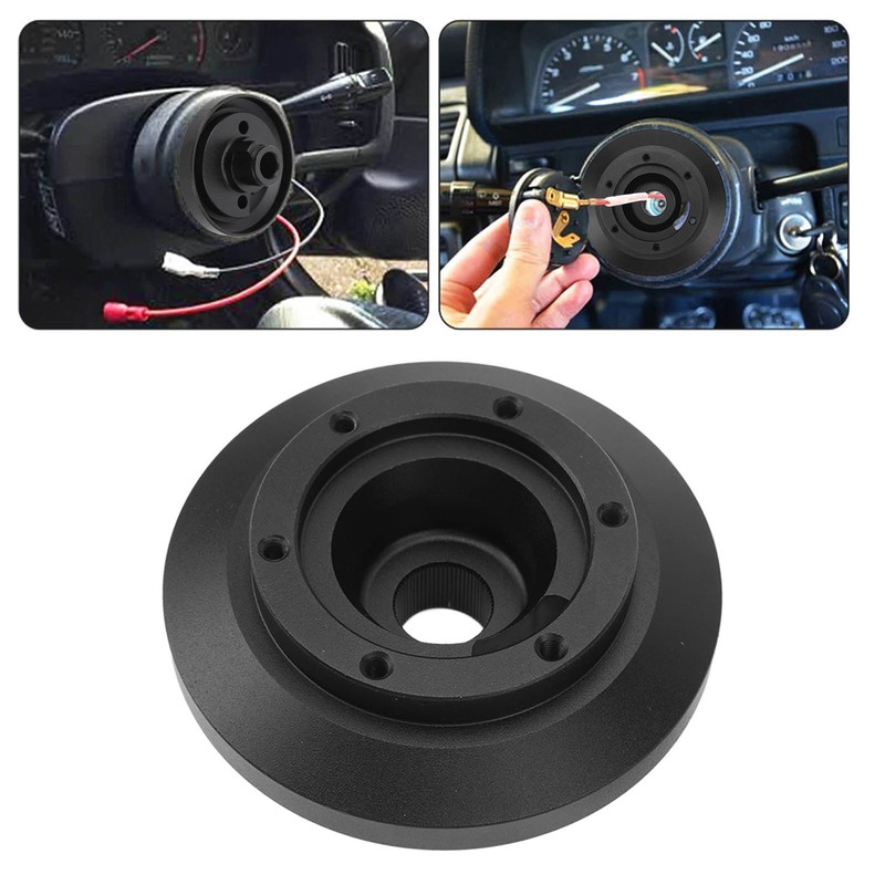 6 Bolt Hole Steering Wheel Short Hub Adapte Ergonomic Design